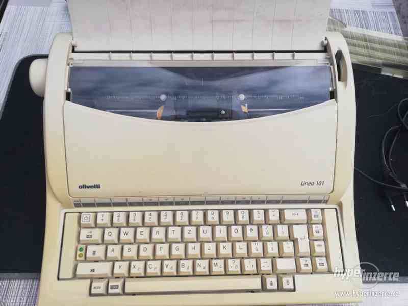El. psací stroj OLIVETI - foto 5