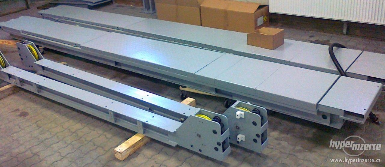 Čtyřsloupový zvedák na geometrii - foto 3