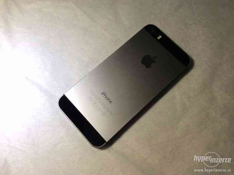 Apple iPhone5s 16GB spacegrey v záruce skvělý stav - foto 3