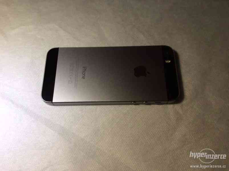Apple iPhone5s 16GB spacegrey v záruce skvělý stav - foto 4