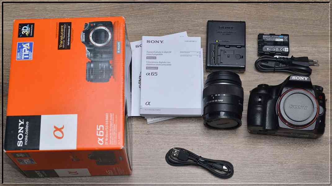 Sony SLT- A65 +18-55mm *24 Mpix*Full HDV* 7100 Exp - foto 1