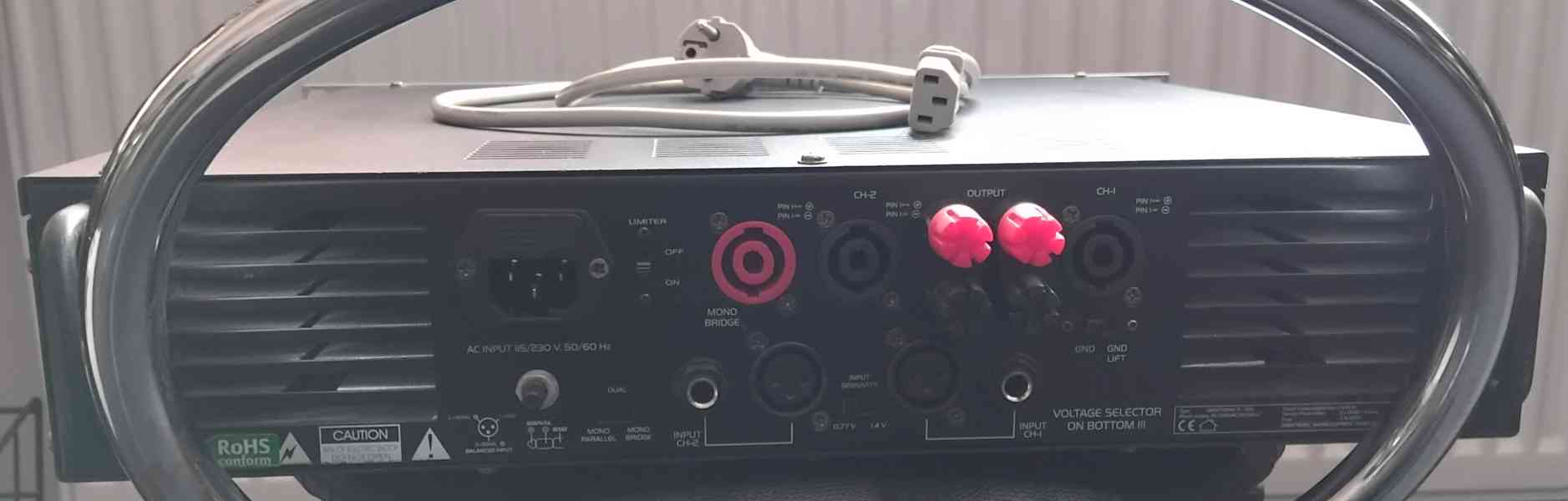 Koncový zesilovač Omnitronic P-500 - foto 2
