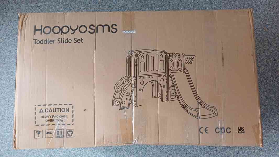 Dětská víceúčelová prolézačka se skluzavkou - foto 10