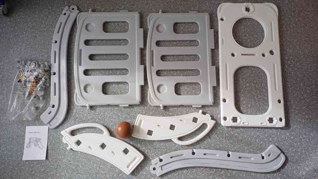 Dětská víceúčelová prolézačka se skluzavkou - foto 6