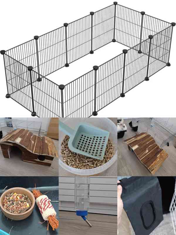 Zakrslý králík s výbavou  - foto 3