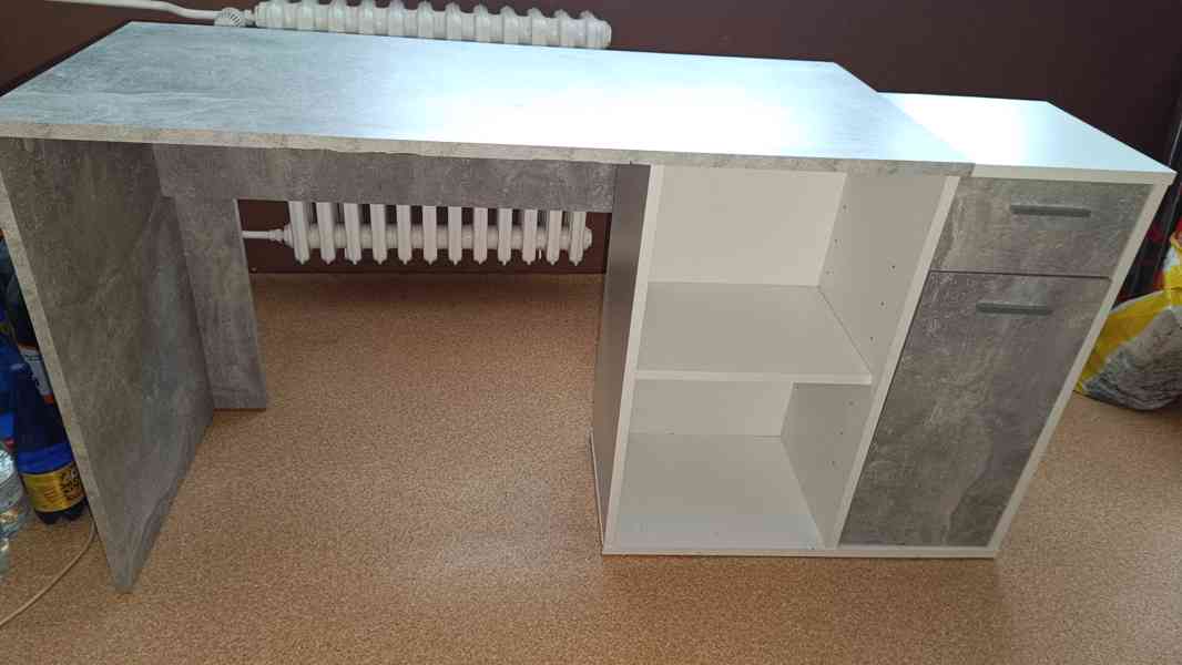 Prodám univerzální stůl na psaní a na PC,i křeslo ke stolu. - foto 8