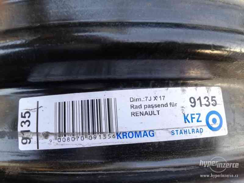 ocelové disky Renault 17" - foto 3