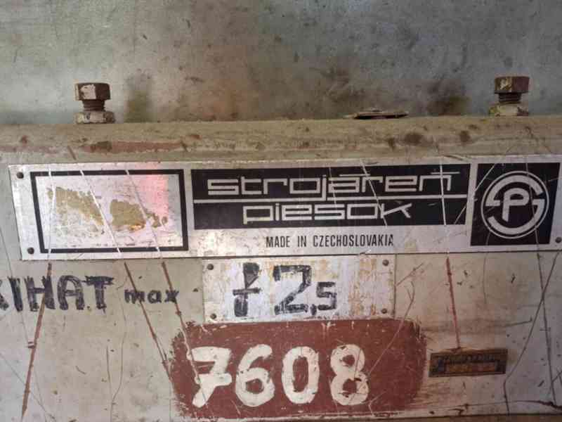 Použité tabulové nůžky NTE 2000/2,5B, r. v. 1977 - foto 4