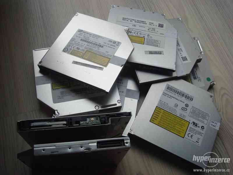 DVD slim mechanika, vypalovačka, pro notebook - různé, čtěte - foto 1