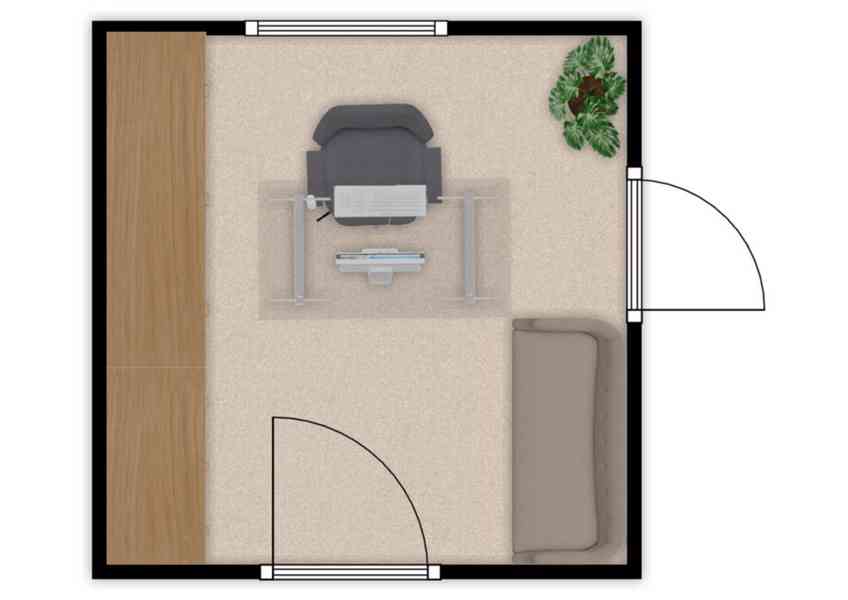 PRONÁJEM SVĚTLÉ A ÚTULNÉ KANCELÁŘE O CP CCA 12 M2, BRNO  - foto 3