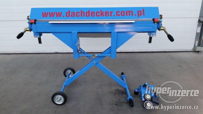 Ohýbačka plechu ZRD - M 1150 - 2150 mm DACHDECKER - foto 11