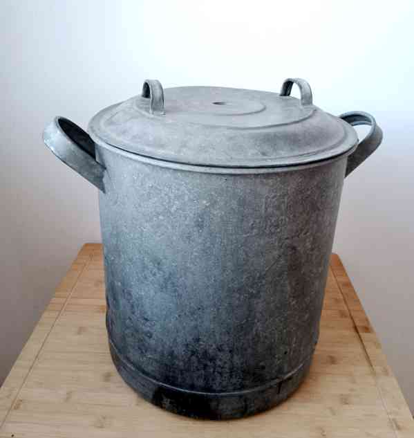 Pozinkovaný zavařovací hrnec pr. 33cm - foto 7