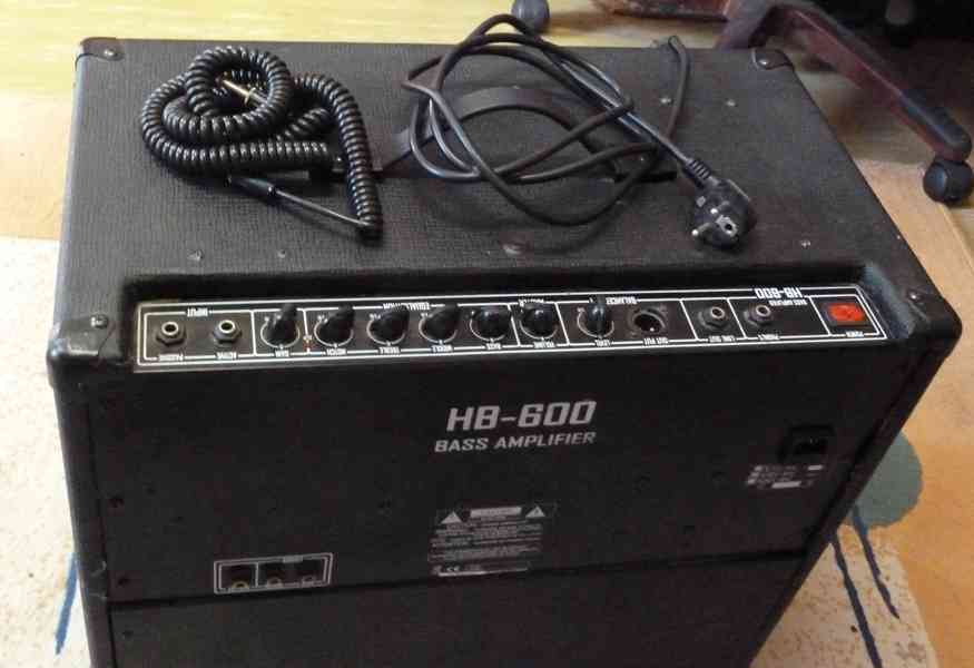 Prodám nevyužité značkové basové combo HB 60 W - foto 3