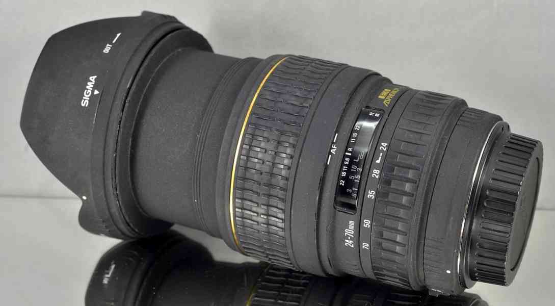 pro Canon - Sigma DG 24-70mm F/2.8 EX full-frame - foto 9