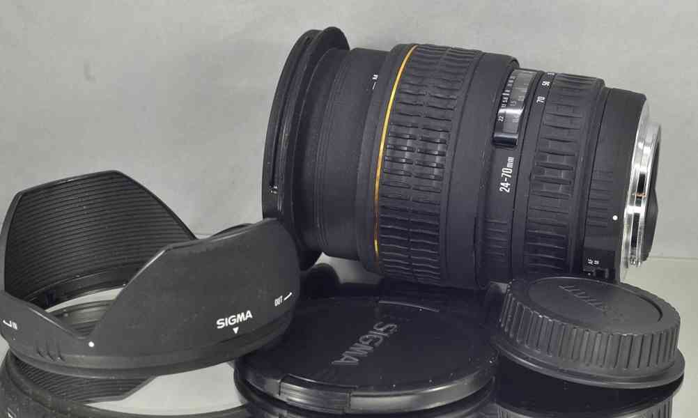 pro Canon - Sigma DG 24-70mm F/2.8 EX full-frame - foto 3