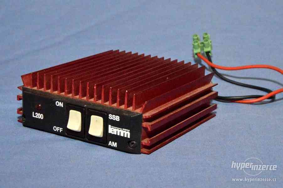 Amplifier LEMM 200 12V 200W pro CB vysílačku - foto 1