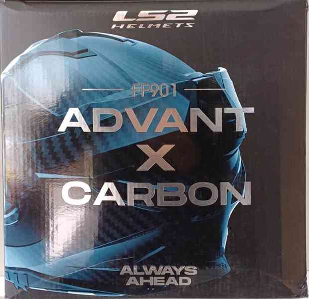 Silniční překlápěcí přilba LS2 ADVANT X CARBON FUTURE II - foto 10
