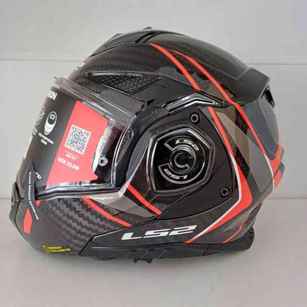 Silniční překlápěcí přilba LS2 ADVANT X CARBON FUTURE II - foto 2