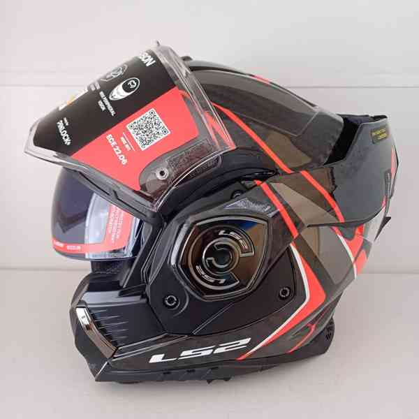 Silniční překlápěcí přilba LS2 ADVANT X CARBON FUTURE II - foto 8