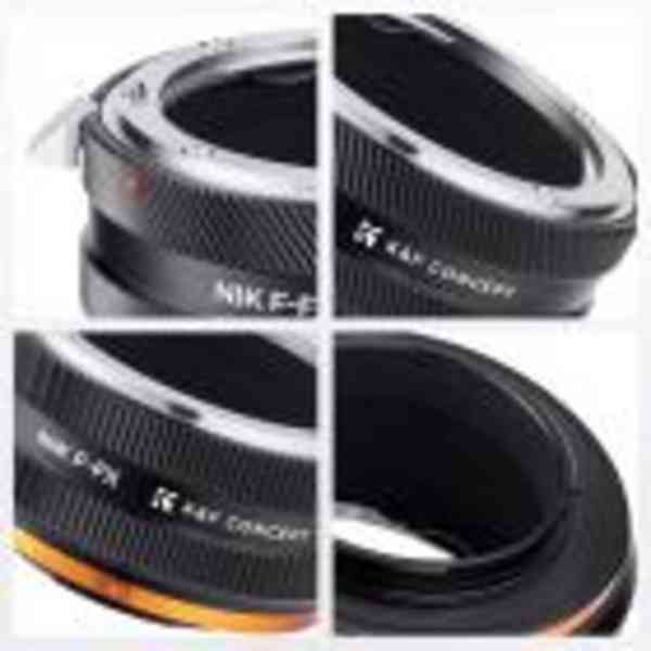 K&F Concept Nikon F Lens Mount to Fuji X Camera Body Adapter - foto 4