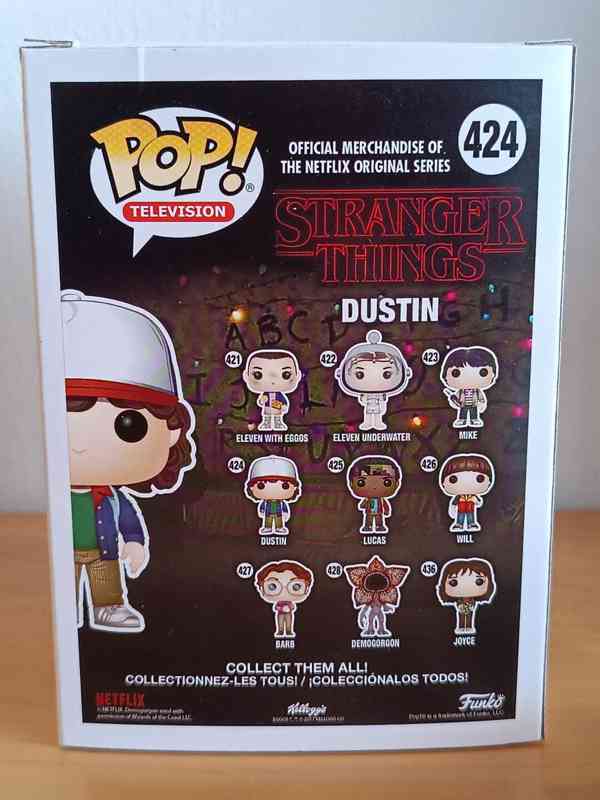 🌿 Figurka Funko Pop! STRANGER THINGS Dustin 🌿 - foto 5