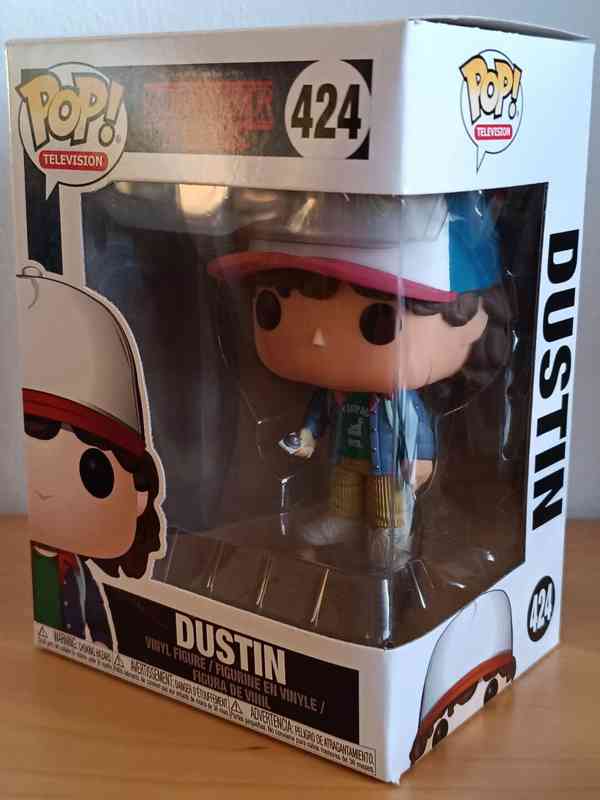 🌿 Figurka Funko Pop! STRANGER THINGS Dustin 🌿 - foto 2