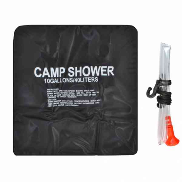Sprcha solární Camp Shower 40 L - černá - foto 4