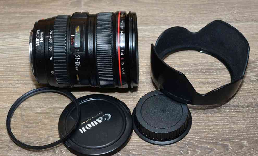 Canon EF 24-105mm f/4L IS USM *full-frame *UV - foto 3