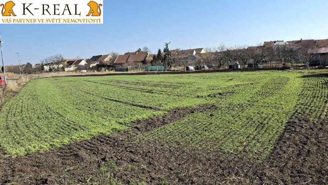 Prodej stavební pozemek 1320 m2 Moutnice, okr. Brno - venkov