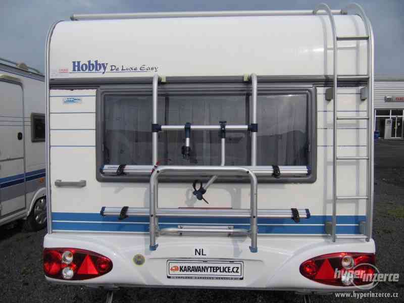 Prodám karavan Hobby 460 ufe,r.v.2002+ prěd stan + nosič kol - foto 4