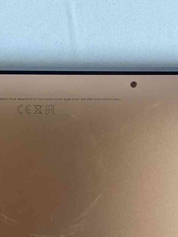 MacBook Air 13" M1 A2337 – iCloud lock, rozbitý displej,... - foto 7