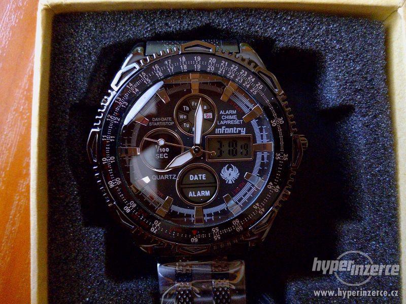 Luxusní značkové hodinky Infantry - skvělý dárek pro muže. - foto 3