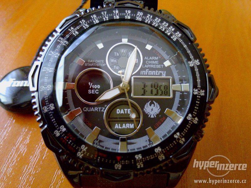 Luxusní značkové hodinky Infantry - skvělý dárek pro muže. - foto 4