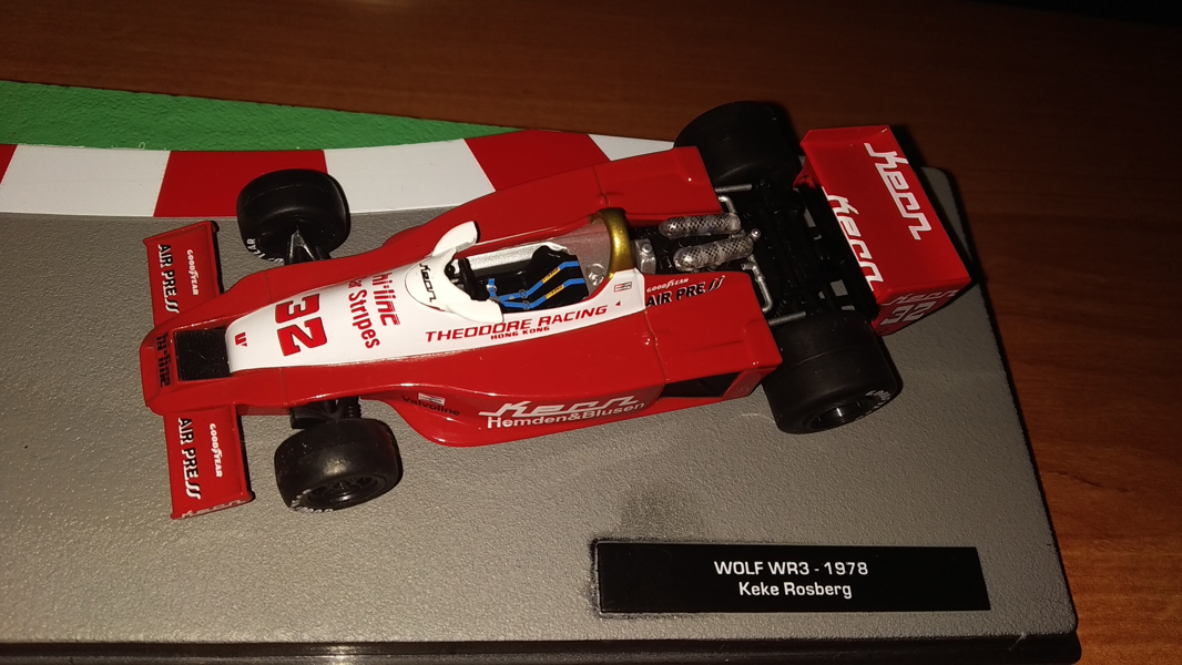 Wolf WR1 #32 Keijo "Keke" Rosberg 1978 IXO Altaya 1:43
