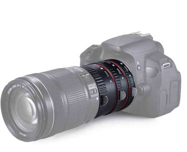 Canon EOS makro mezikroužky plně automatické
