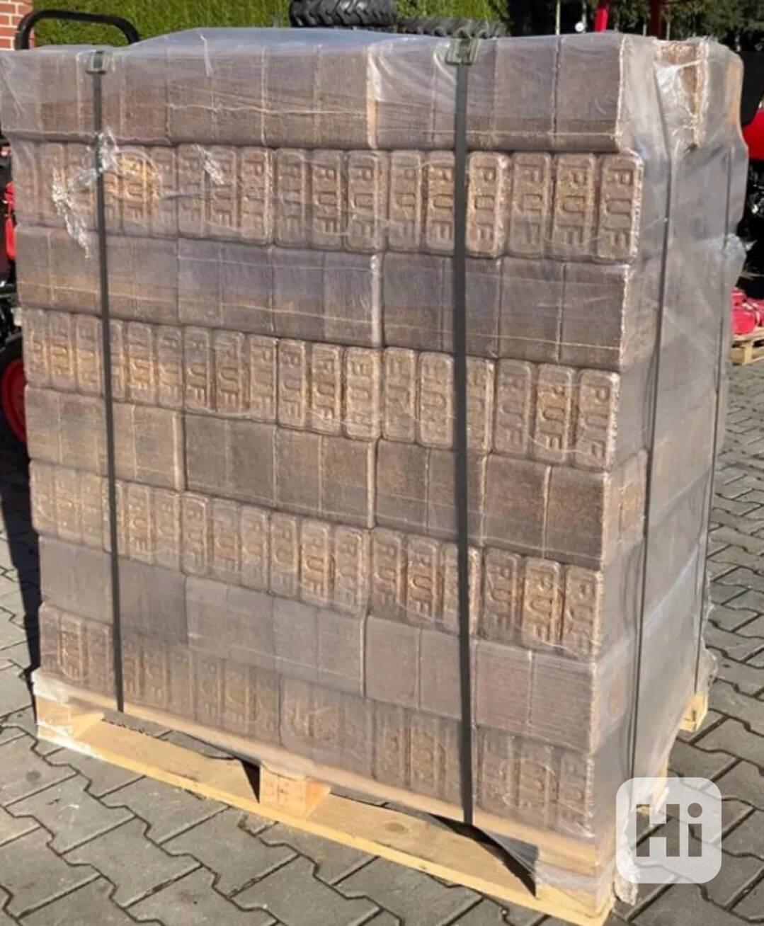 Dřevěné brikety RUF - paleta 960 kg  - foto 1