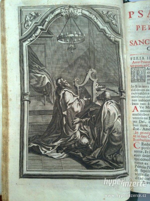 Stará kniha: Breviarium monasticum Pauli V. ac Urbani VIII. - foto 5