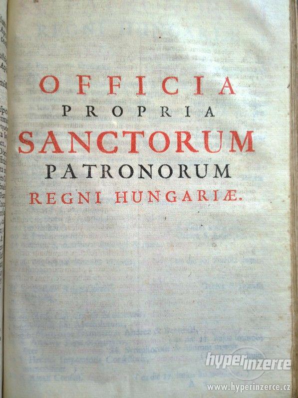 Stará kniha: Breviarium monasticum Pauli V. ac Urbani VIII. - foto 11