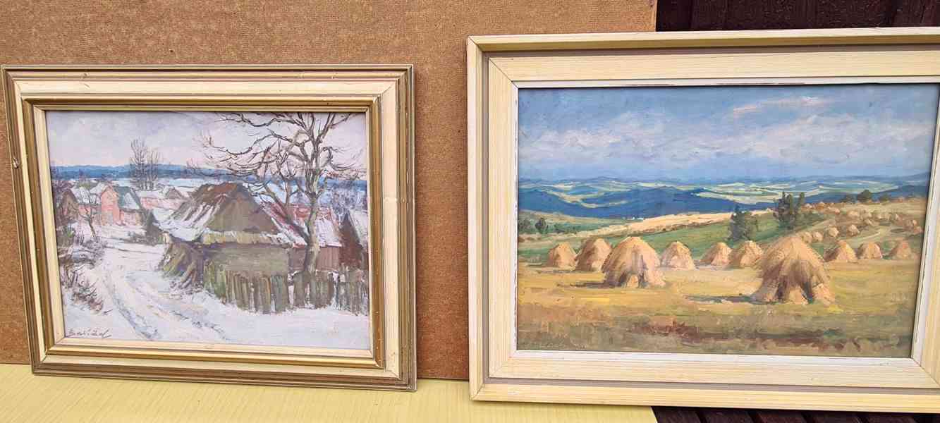 obrazy  Malíři Vysočiny seznam na vyžádání.  - foto 1