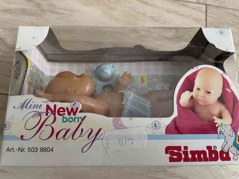 Mini miminko, panenka NewBaby Simba - foto 3