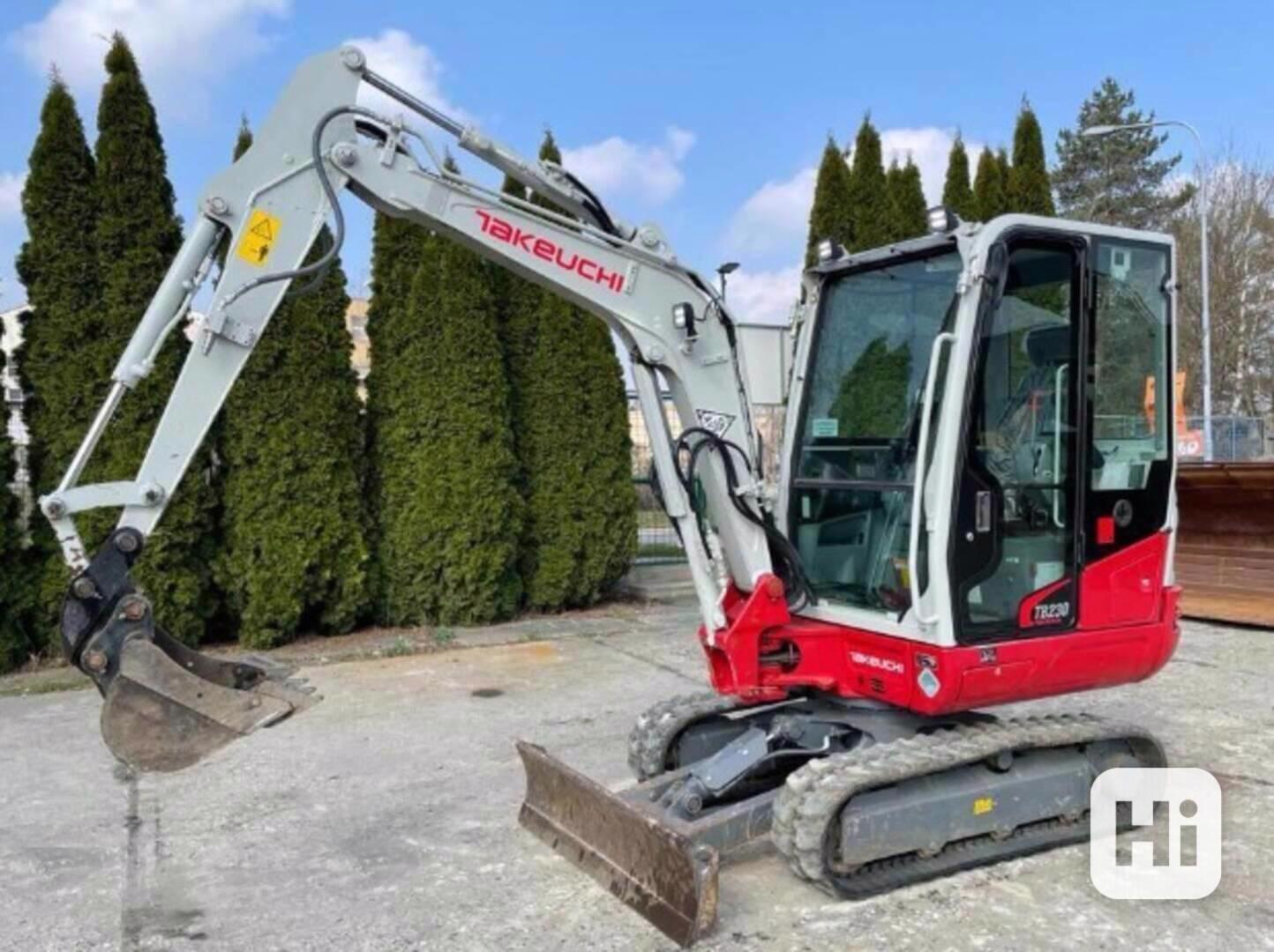 Takeuchi minibagre TB skla sklo okno sklá skladom - foto 1
