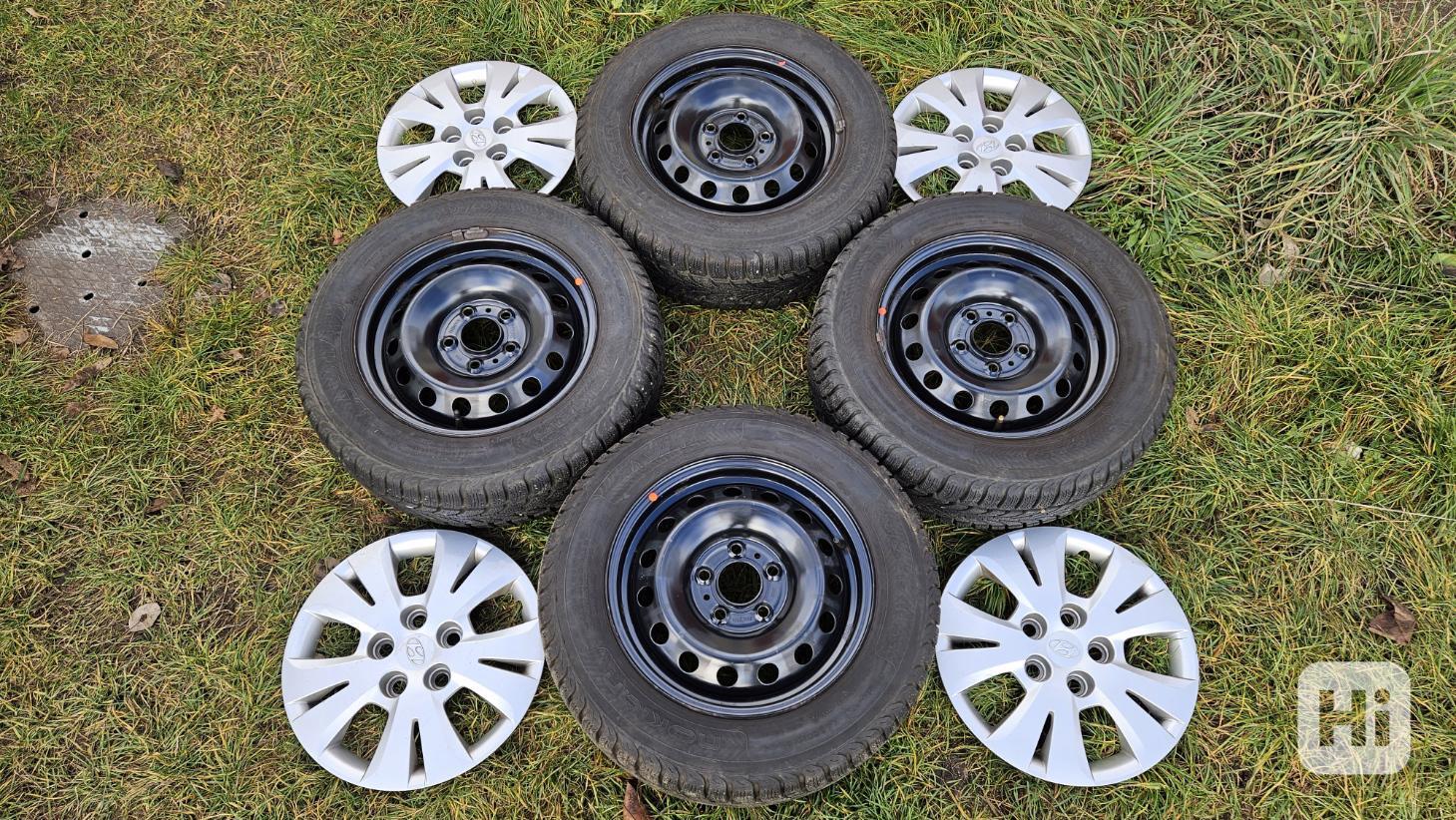 Hyundai ix20 pneumatiky 195/65 R15 disky 6Jx15 5x114,3 ET48 - foto 1