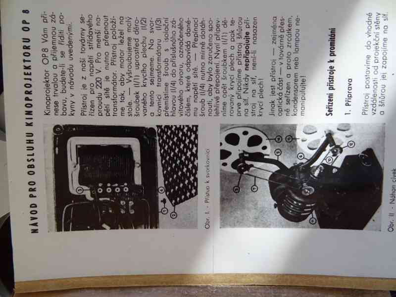 Retro Kinoprojektor OP 8 funkční  - foto 7