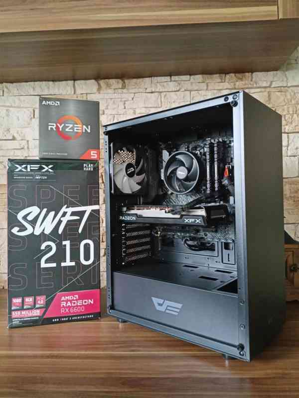 🚀 HERNÍ PC RYZEN 5 4500, 16GB RAM, RX 6600, SSD, WIN11 🚀 - foto 2