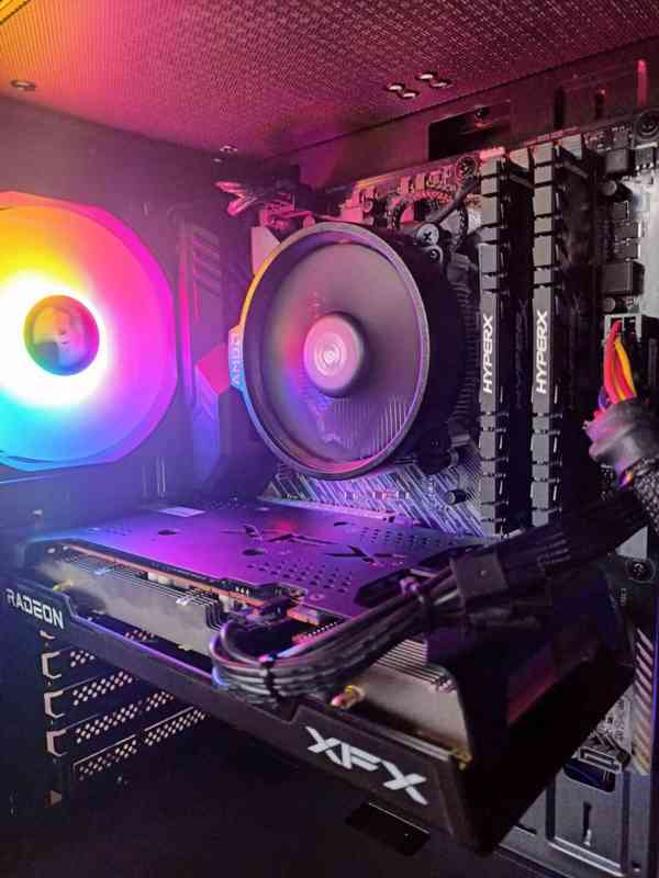 🚀 HERNÍ PC RYZEN 5 4500, 16GB RAM, RX 6600, SSD, WIN11 🚀 - foto 3