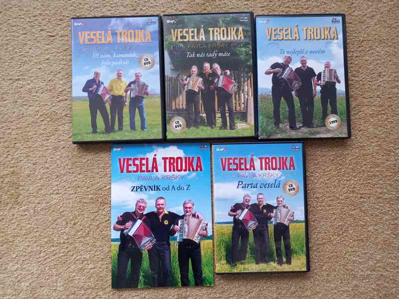 Prodej CD a DVD hudebních skupin – z produkce TV Šlágr - foto 3