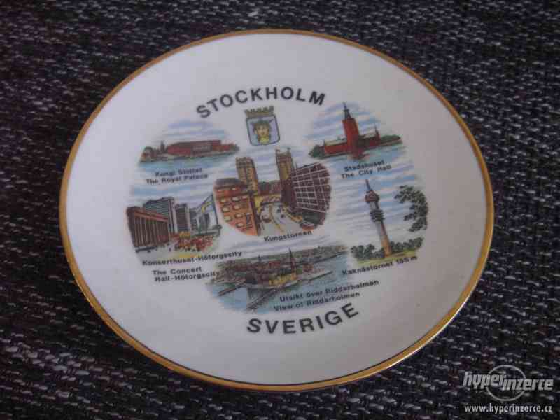 Ozdobný talíř ze Švédska - foto 1
