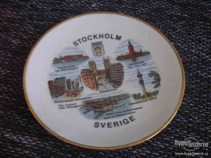 Ozdobný talíř ze Švédska - foto 2