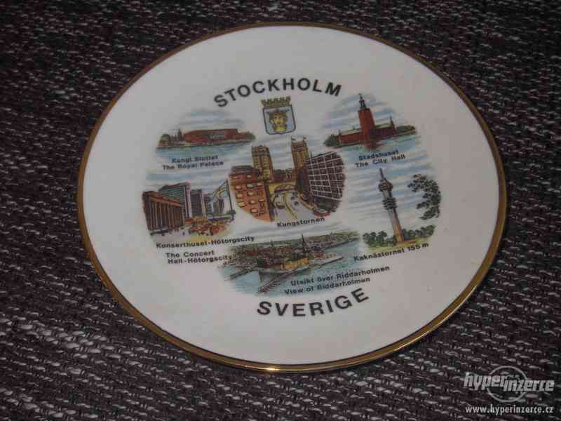 Ozdobný talíř ze Švédska - foto 5