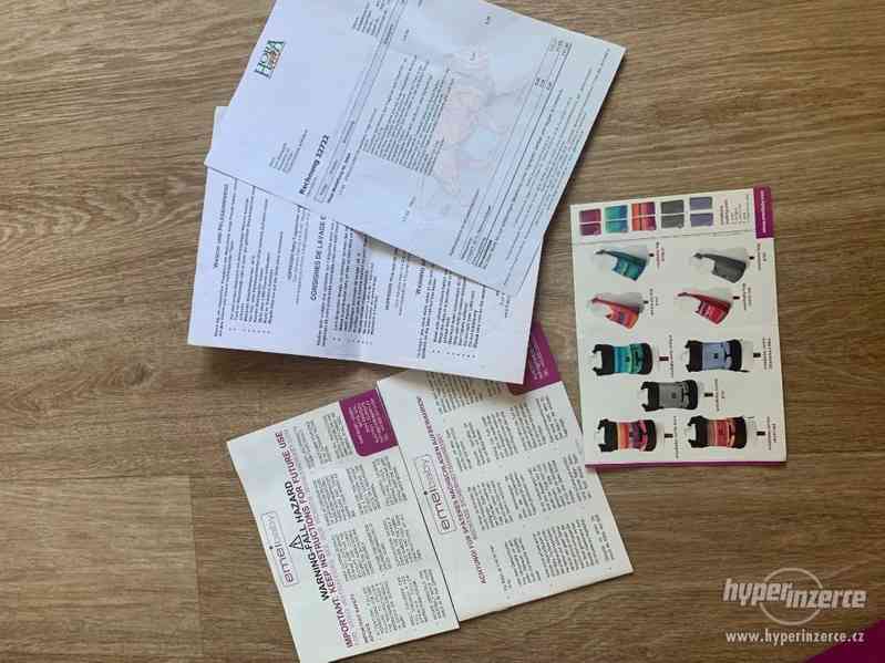 EMEIBABY NOSÍTKO BABY CARRIER CHICHI RED - foto 3